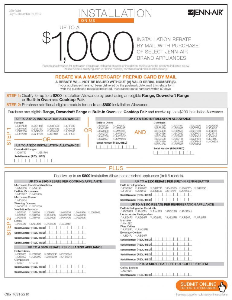 Manufacturer Rebates Signature Appliances Manufacturer Rebates Signature Appliances